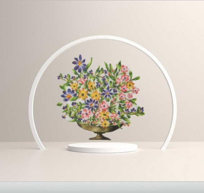 환타스틱스 홈코디(2매) 우아한 꽃병 TL-17023, 상세페이지 참조