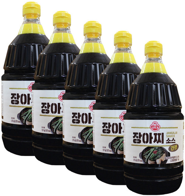 오뚜기 간편 장아찌 소스, 2kg, 5개
