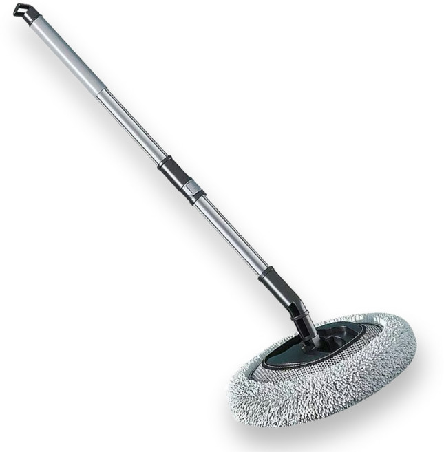 리아모어 길이조절 자동차 세차 밀대, 1개, 블랙