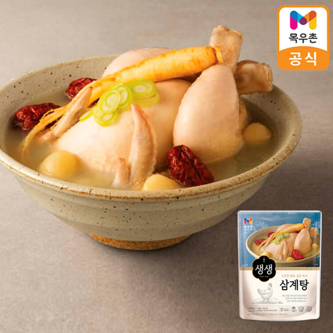 목우촌 생생 삼계탕 1kg/냉장/원기회복/복날, 1kg, 1개
