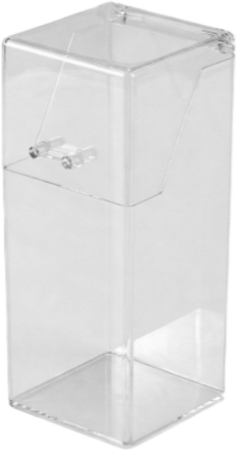 모어벨 투명 마스크 보관함 아크릴 케이스, 1개