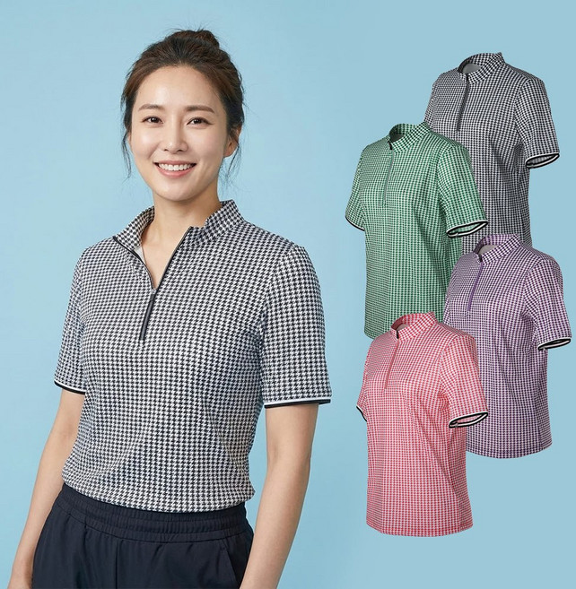 아센티 여름 여성 반팔 티셔츠 쿨 스페이스 등산 티 아이스 반폴라 기능성 반목 상의 396