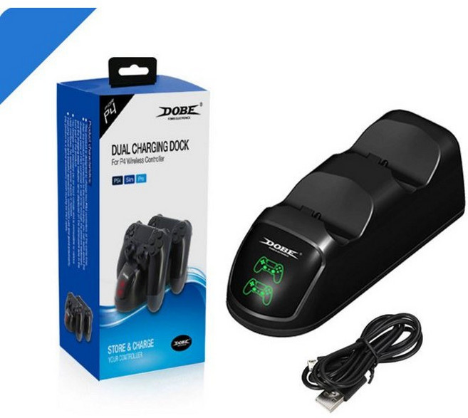 DOBE PS4 듀얼쇼크4 신형 충전독, 1개