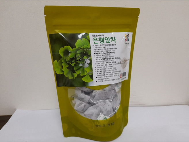 은행잎차 국내산 깊은맛 버드리 30티백 은행잎, 1개, 30개입, 36g