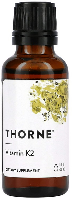 Thorne 비타민 K2 1 플루 온즈 30 ml, 30ml, 1개