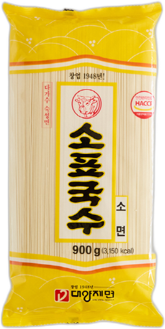 소표국수 소면, 900g, 15개