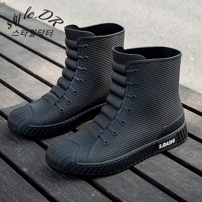 스타일닥터 남자 레인부츠 여성 레인부츠 남녀용 신형 미끄럼방지 워킹슈즈 낚시화 미들 슈즈