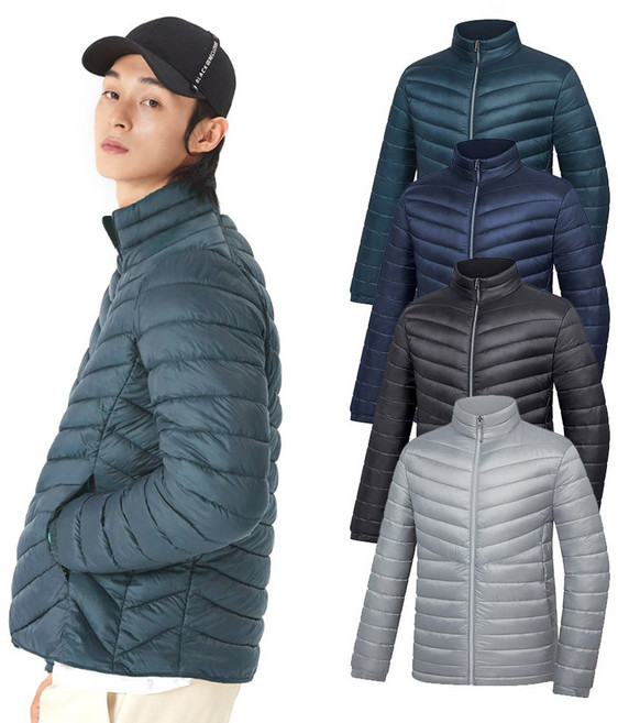 콜핑 남성 겨울 경량 웰론 패딩 자켓 프리비(남) KTJ6810M