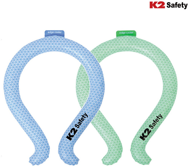 K2 엣지 넥쿨러 아이스 넥 밴드 얼음 목걸이, 1개