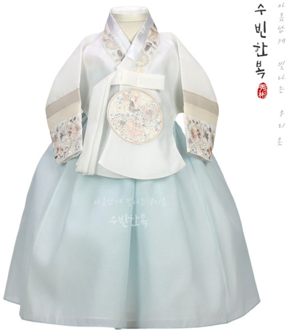 (백일 1~15세)희진여아한복 자수당의+7종치마