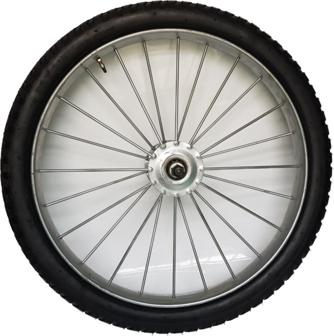 동그라미캐스터 리어카바퀴 수레바퀴 26인치 에어, 1개