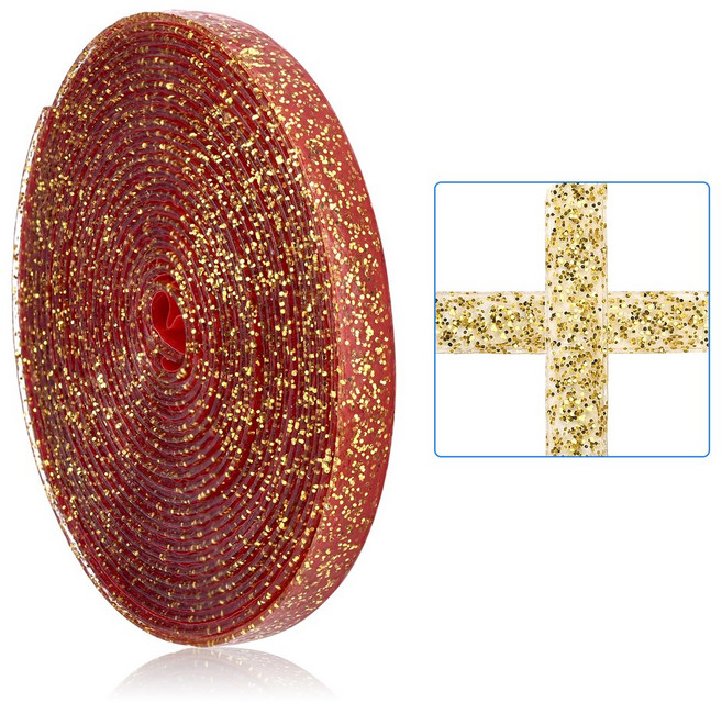 세라믹 타일 갭 테이프 주방 욕실 라인 스티커 벽 방수 장식 바닥 아름다운 자체 접착, Gold, 1개