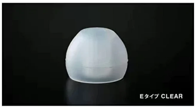 일본산 파이널 이어폰 슬리브 e 시리즈 실리콘, 02 LL Size 1Pair, 07 Transparent color