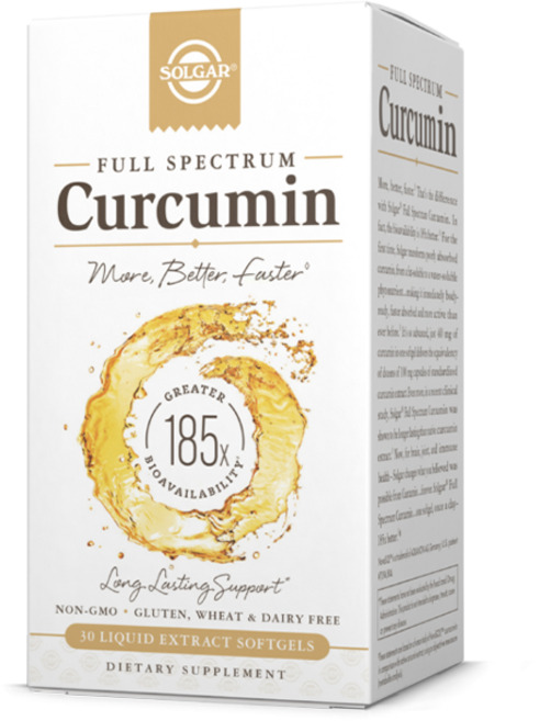 솔가 풀 스펙트럼 커큐민 리퀴드 엑스트랙트 소프트젤, 90정, 1개