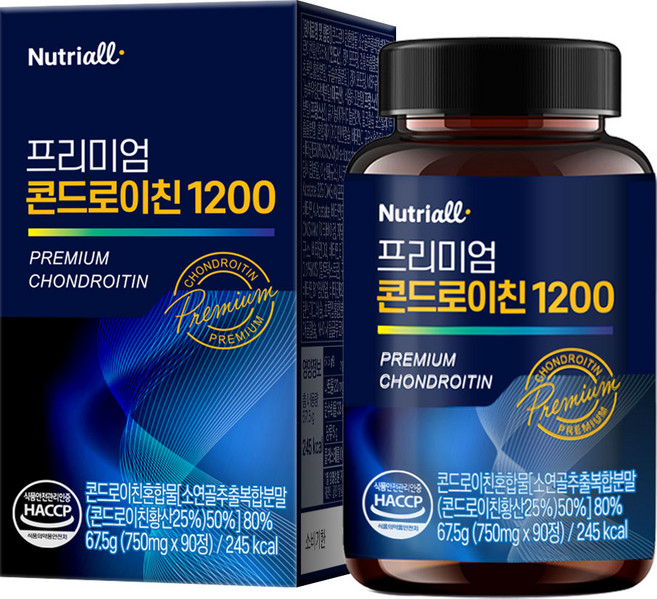 소연골 콘드로이친 1200 식약청 HACCP 인증 3개월분, 1개, 90정