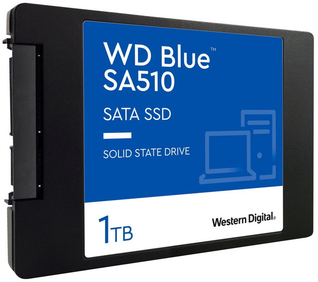 WD Blue 1TB SA510 3D NAND SATA III 2.5인치 내장 SSD 노트북 하드, 1개, 1, 기타, 기타   1TB SA510 3D N
