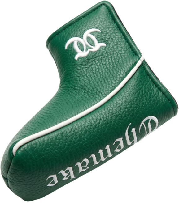 더메이크 모스 말렛 일자 퍼터커버, 1개, 그린