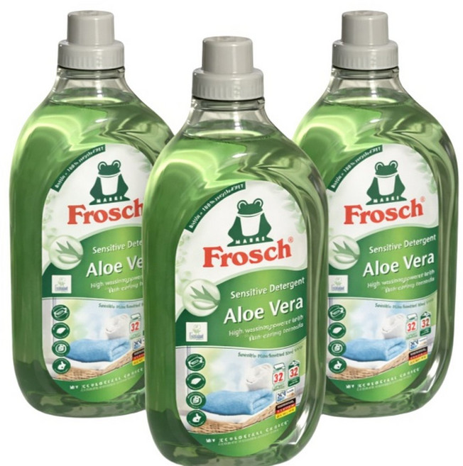 프로쉬 알로에베라 세탁세제 1.5L x 3개