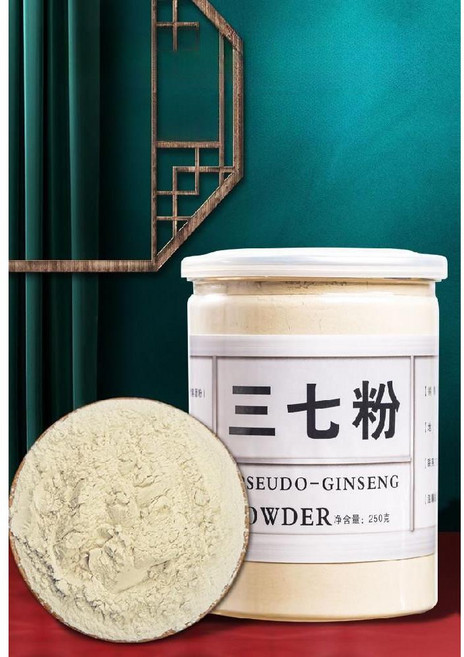 중국 삼칠근 분말 500g 무첨가 한방재료 전칠삼 가루, 1개