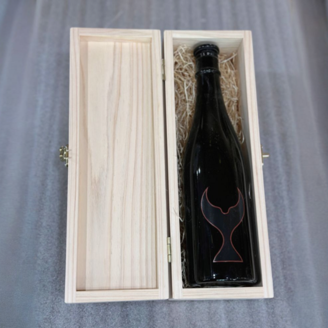 편백스토리 사케 와인 케이스 원목케이스 친환경 제품 선물용케이스 주문제작, 무, 1개, 우드