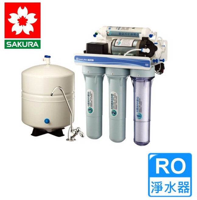 櫻花牌 P018純淨自然型 RO淨水器 高雄淨水器推薦，RO逆滲透 забезпечує 安全飲用水，保留天然礦物質，提升生活品質, 不含安裝費(空機價格)