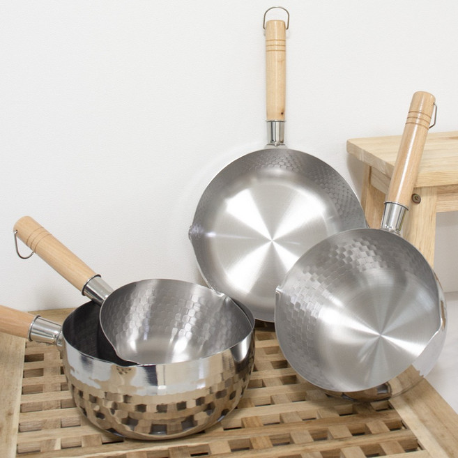 바른부엌 함마톤 라면냄비 인덕션 스텐편수냄비 계량냄비, 16cm, 1개