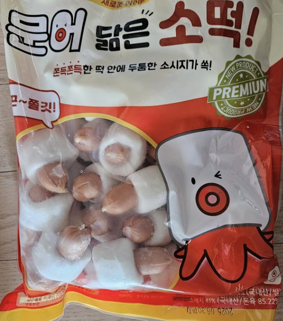 우리쌀로 만든 문어닮은소떡 1kg, 1개