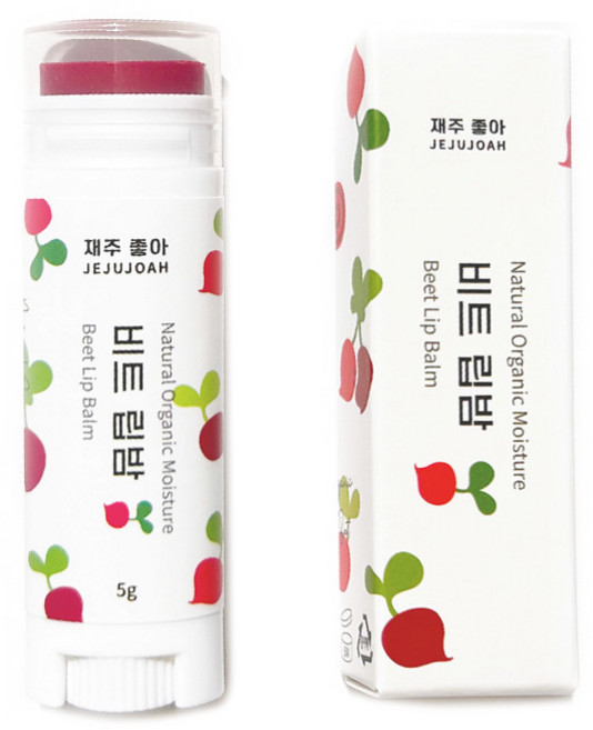 재주좋아 유기농 오일 립밤 5종, 비트, 4.7g, 1개