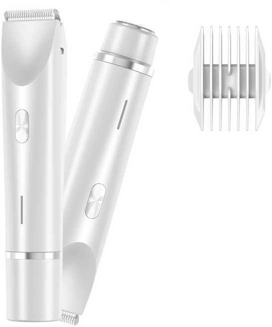 女用雙頭剃毛器, 白色, 電動剃毛刀