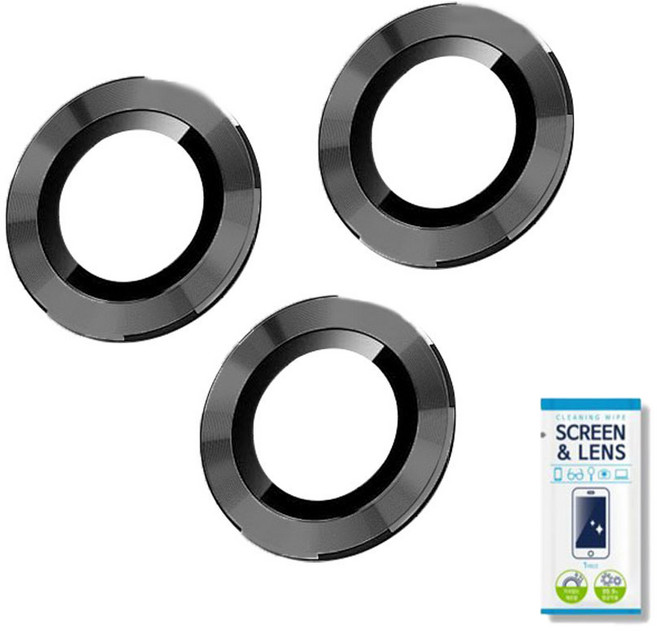 모할랩 아이폰 카메라 메탈 강화유리 보호필름, 1개