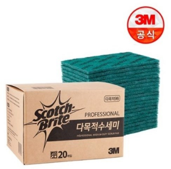 3M 다목적 96 수세미, 10개입, 2개