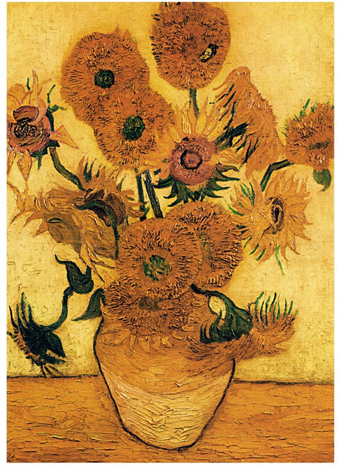 퍼즐라이프 고흐 14송이 해바라기 명화 1000조각 직소퍼즐 PL1123, 본상품, 퍼즐단품, 1개, 1000피스