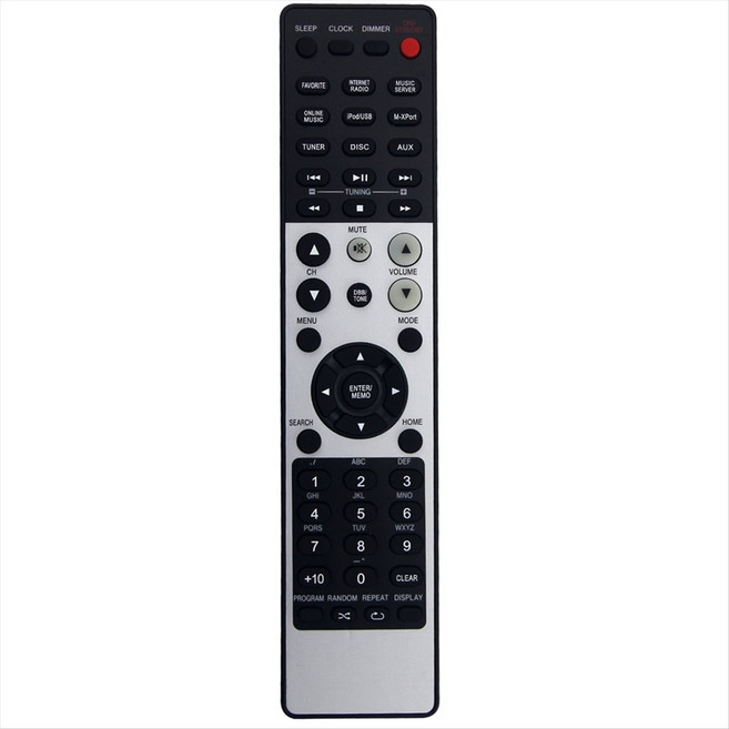 RC009CR 교체 MARANTZ M-CR603 네트워크 CD 수신기 307010079001m 용 원격, 검은색, 1개