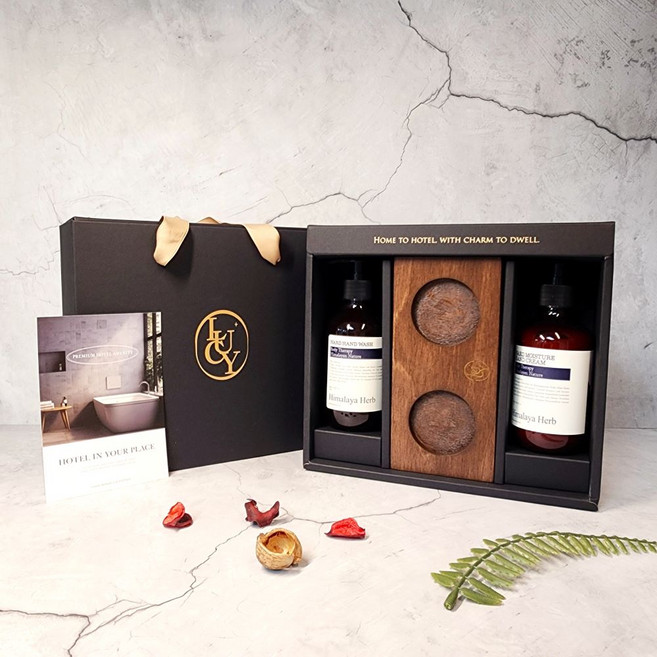 나드 부케가르니 향좋은 핸드크림 핸드워시 세트 집들이 개업 선물 호텔 어메니티 기념품 답례품 판촉물 자작나무, 1세트