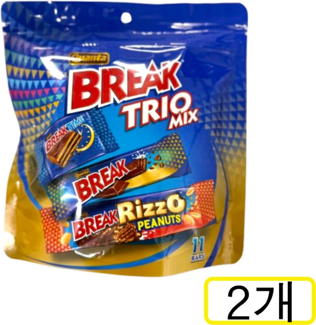 콴타 브레이크 트리오믹스, 153g, 2개 - 쿠팡