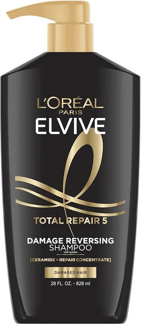 로레알 엘바이브 토탈 리페어 샴푸 828mL, 로레알 파리 엘바이브 토탈 리페어 컨디셔너 828ml, 1개 - 쿠팡