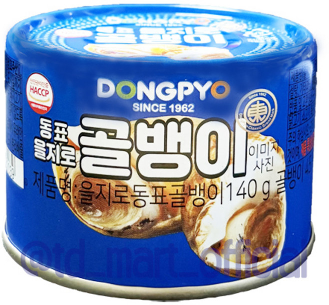 동표 을지로골뱅이, 12개, 140g