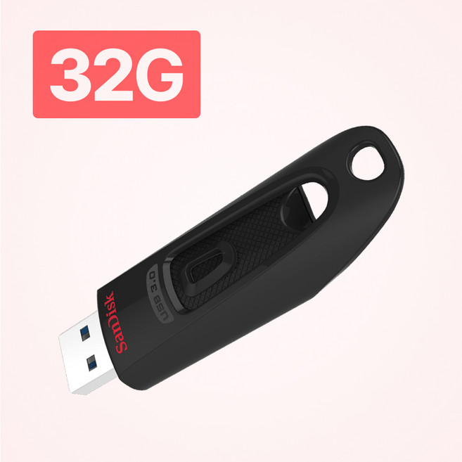 샌디스크 USB 3.0 메모리 CZ48, 32GB