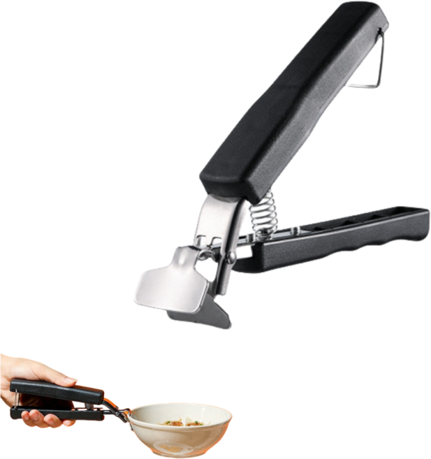 케이엠 냄비 뚝배기 집게 실리콘, 1개