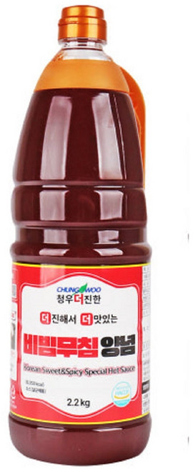 청우식품 더진한 만능 비빔 무침양념, 3개, 2.2kg, 2.2L