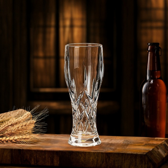 다파랑 럭셔리 크리스탈 컷팅 홈바 홈술 맥주잔 HJ0284, 1개, 크라운500ml