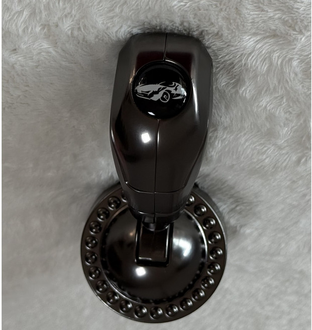 CORICORI 자동차 시동 조이스틱 버튼 레버 커버, 1개, 기본로고