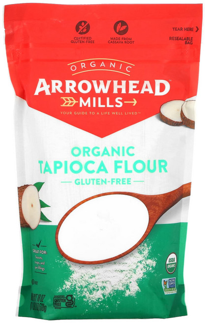 Arrowhead Mills 유기농 타피오카 가루 510g (18 oz), ArrowheadMills유기농타피오카가루510g18o, 1개