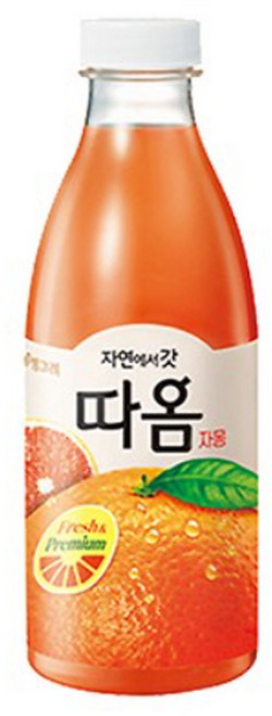 빙그레 따옴 자몽주스