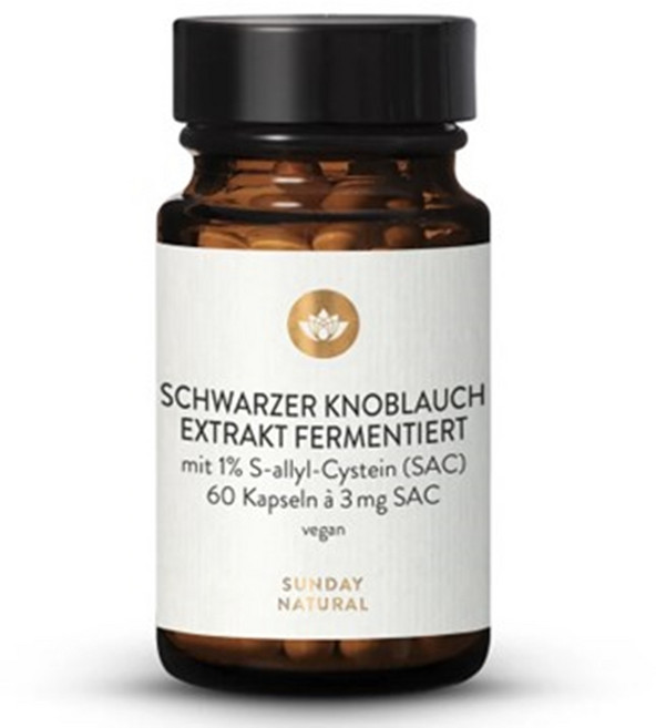 독일 발효흑마늘추출물 300mg 60캡슐 2개월분 SAC 흑마늘추출물분말