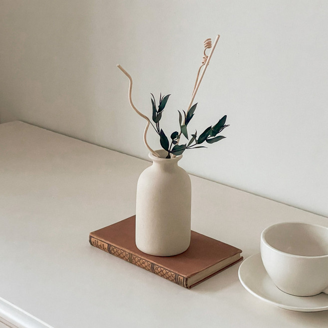 영국 화병 실내 사쉐 스톤 디퓨저 방향제 오브제 거실 아로마 오일 집들이 선물, 1개, 피톤치드