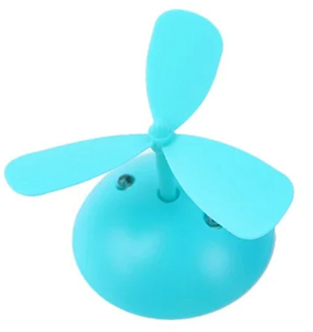 셀렉트템 부착형 LED 프로펠러 헬멧 악세사리 장식 악세서리, 스카이블루