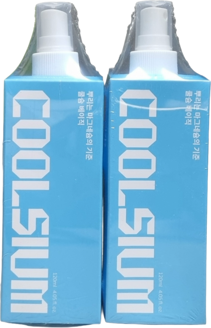 케어플리 쿨슘 베이직 마그네슘 쿨링 스프레이, 2개