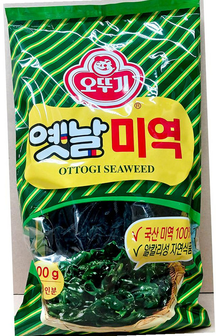 오뚜기 냉동 건 미역 100g 업소용 국물 재료 식당 사장님, 1개
