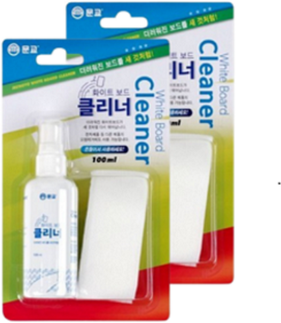 문교 화이트보드 클리너 100ml 2개